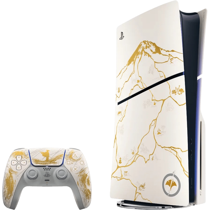 console ps5 ghost of yotei or visuel produit