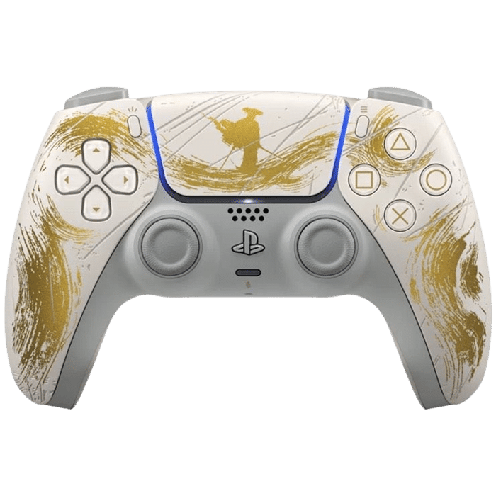 Manette PS5 Dualsense Ghost of Yotei Or produit def 2