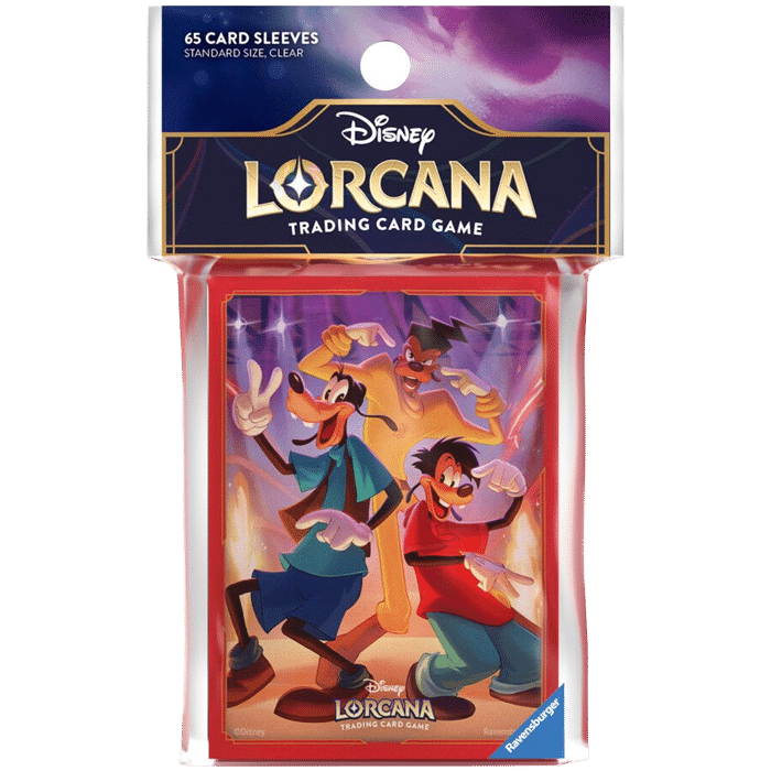 sleeves disney lorcana fabuleux dingo max visuel produit