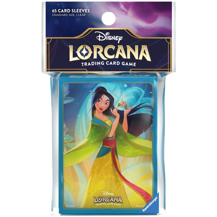 sleeves disney lorcana fabuleux mulan visuel produit