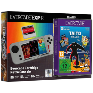 evercade exp r avec taito arcade 1 visuel produit