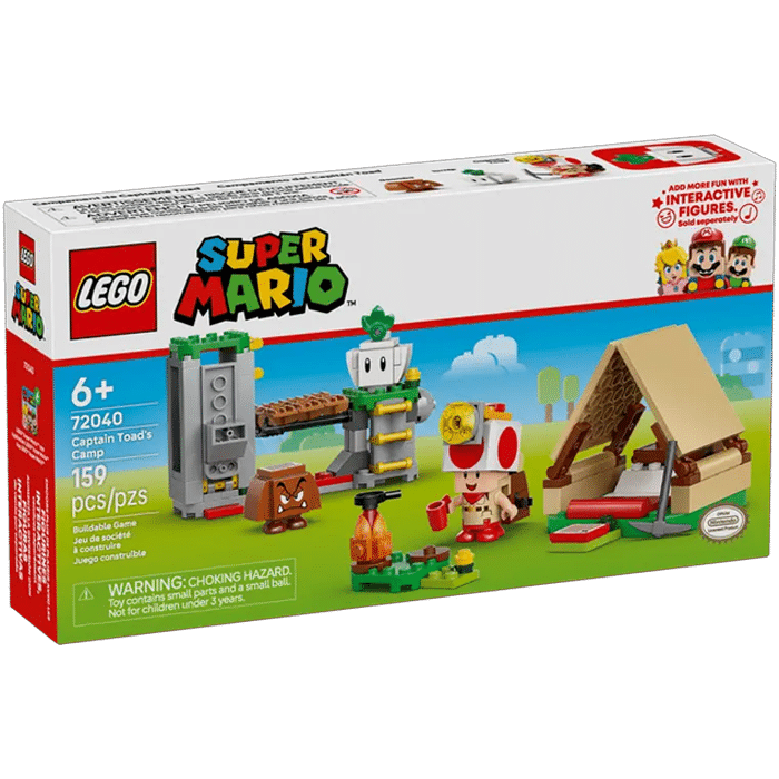 lego super mario campement toad 72040 visuel produit
