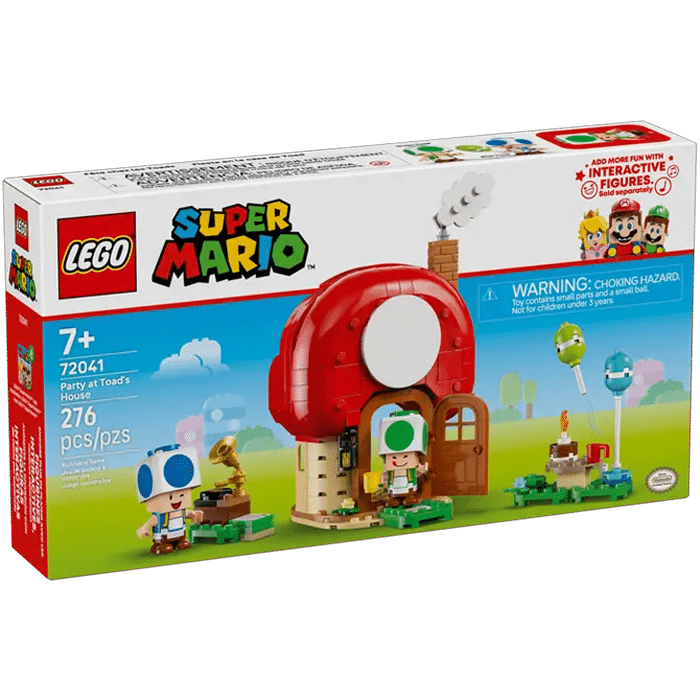 lego super mario fete chez les toads 72041 visuel produit