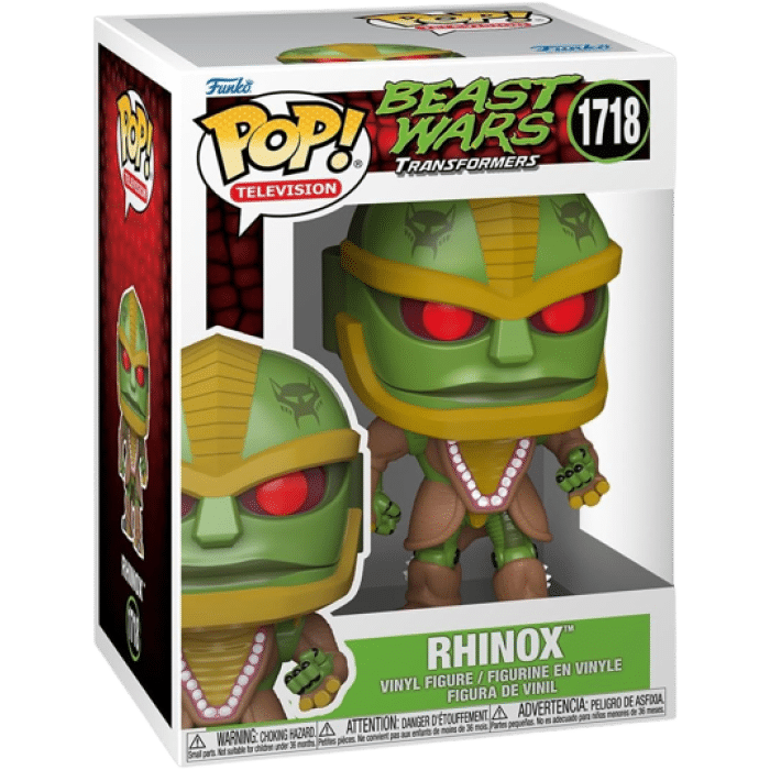 funko pop transformers beast wars rhinox visuel produit
