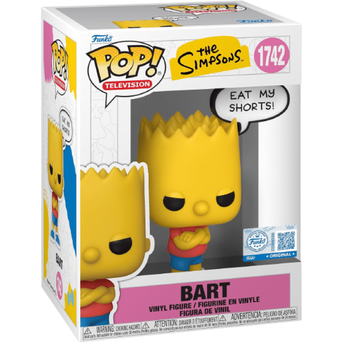 funko pop les simpson bart visuel produit