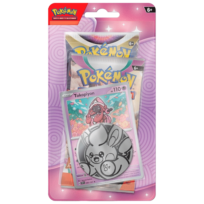 pack 2 boosters tokopiyon avec piece visuel produit