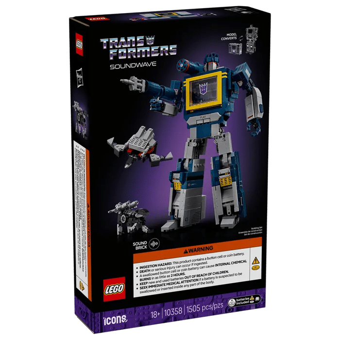 lego transformers soundwave 10358 visuel produit