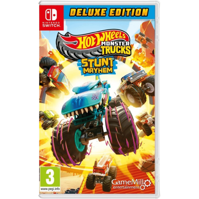 hot wheels monster trucks stunt mayhem deluxe switch visuel produit
