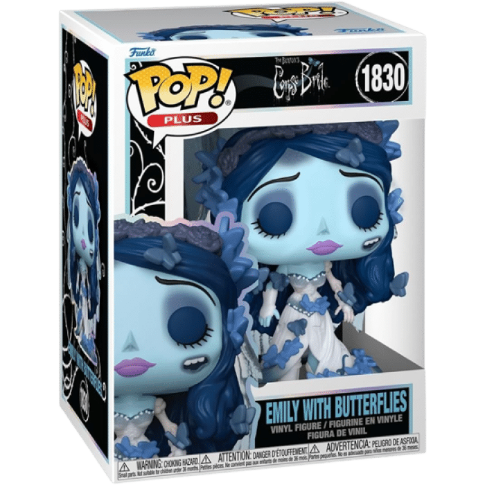 funko pop les noces funebres emily avec papillons visuel produit