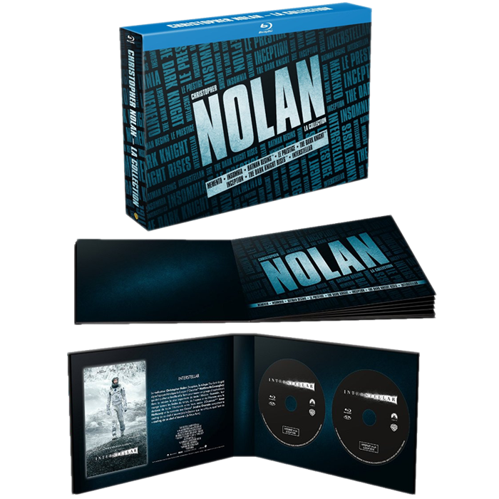 coffret intégrale christopher nolan blu ray