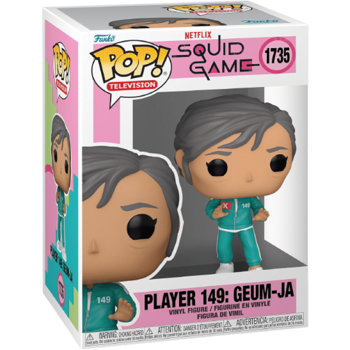 funko pop squid game saison 3 player 149 geum ja visuel produit