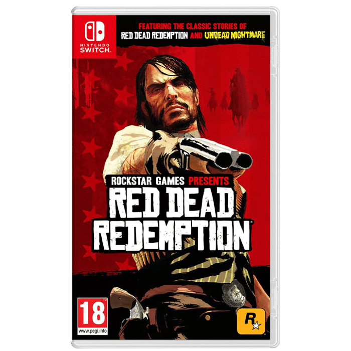 red dead redemption code en boite switch visuel produit