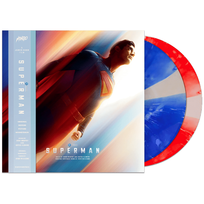 vinyles superman 2025 bande originale visuel produit