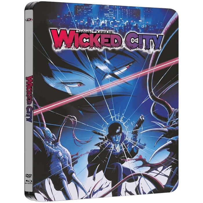 wicked city steelbook combo blu ray dvd visuel produit