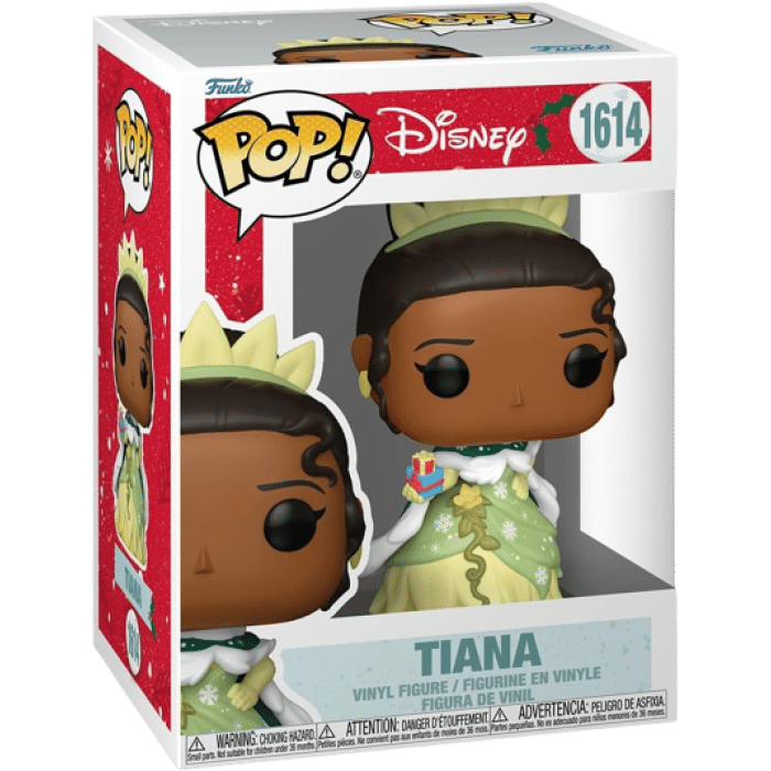 funko pop disney princess tiana holiday visuel produit