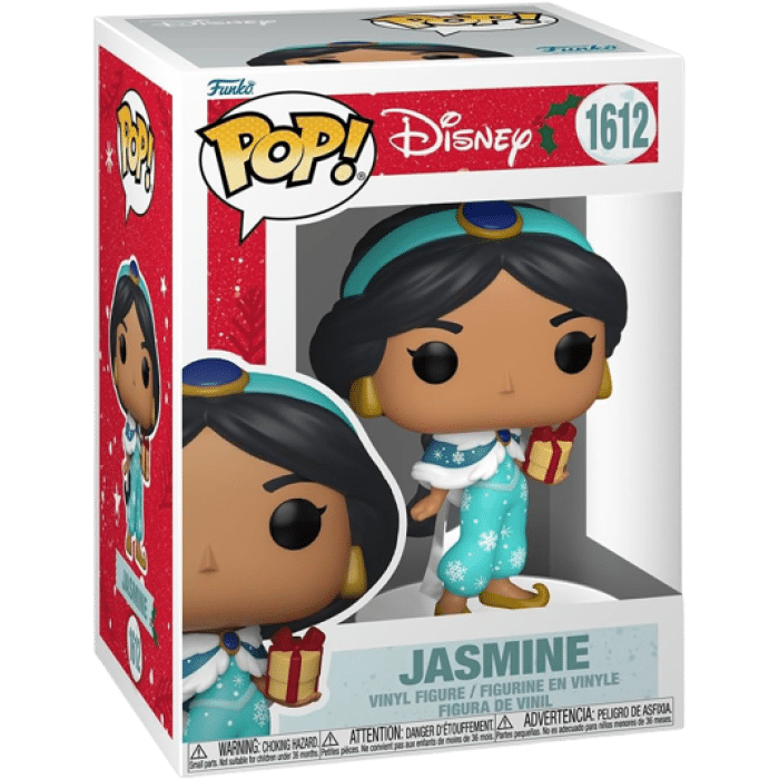 funko pop disney princess holiday jasmine visuel produit
