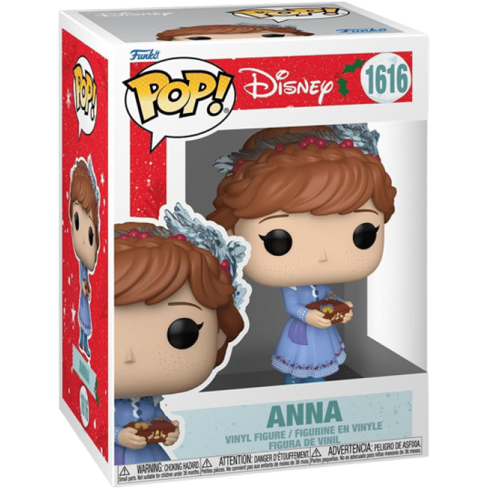 funko pop disney princess holiday anna frozen visuel produit