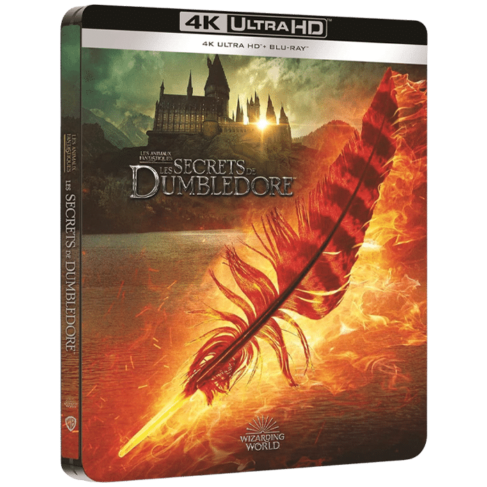 Les Secrets de Dumbledore Blu Ray 4K Steelbook produit