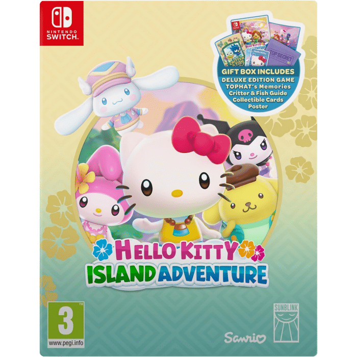 hello kitty island adventure gift box sur switch visuel produit