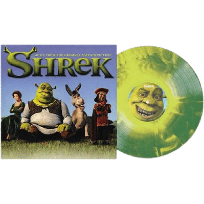vinyle shrek edition limitee couleur galaxy visuel produit