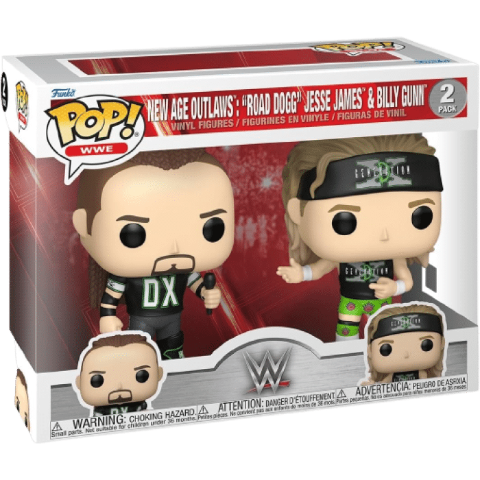 funko pop wwe road dogg jesse james 2pk visuel produit