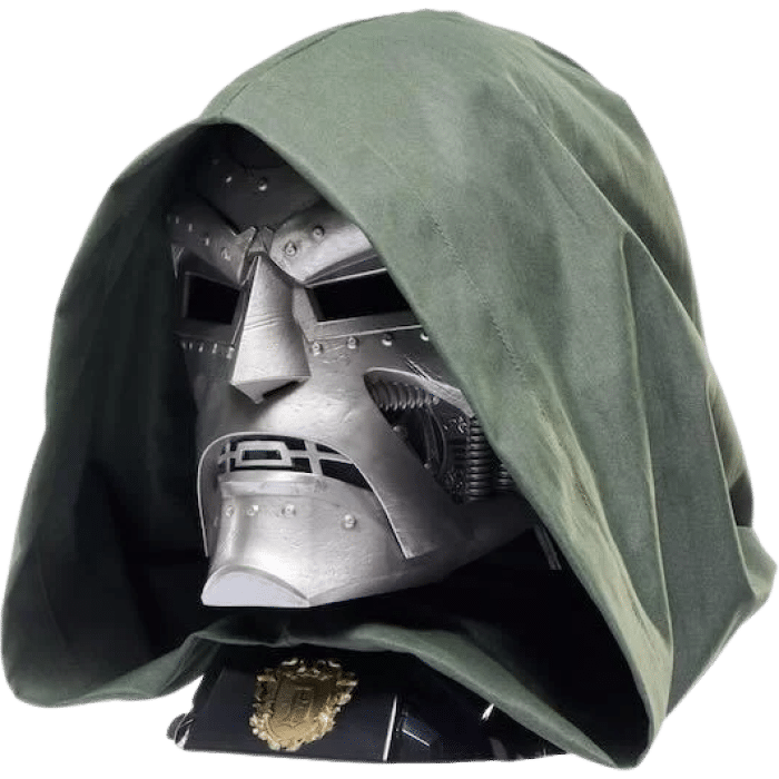 replique casque premium doctor doom marvel legends visuel produit