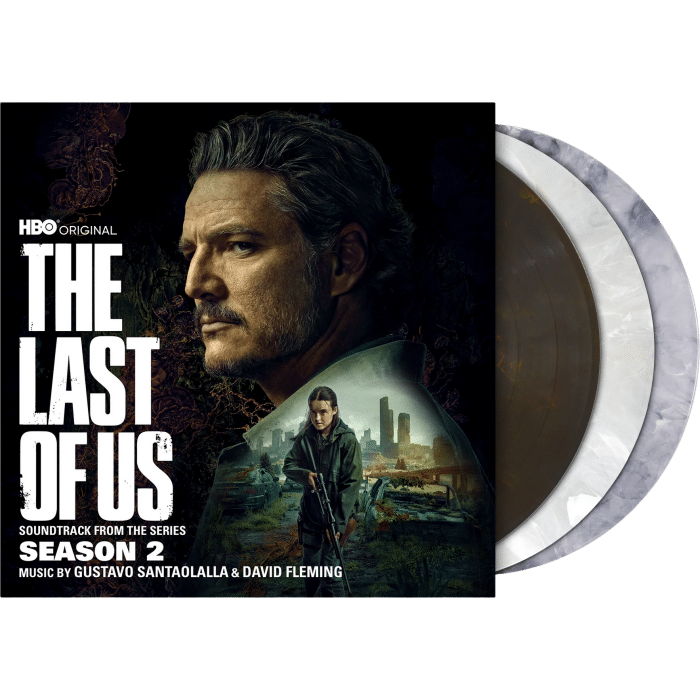 vinyle the last of us season 2 soundtrack 3lp visuel produit