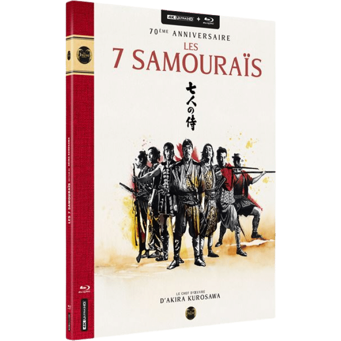 les 7 samourais blu ray 4k 70eme anniversaire visuel produit