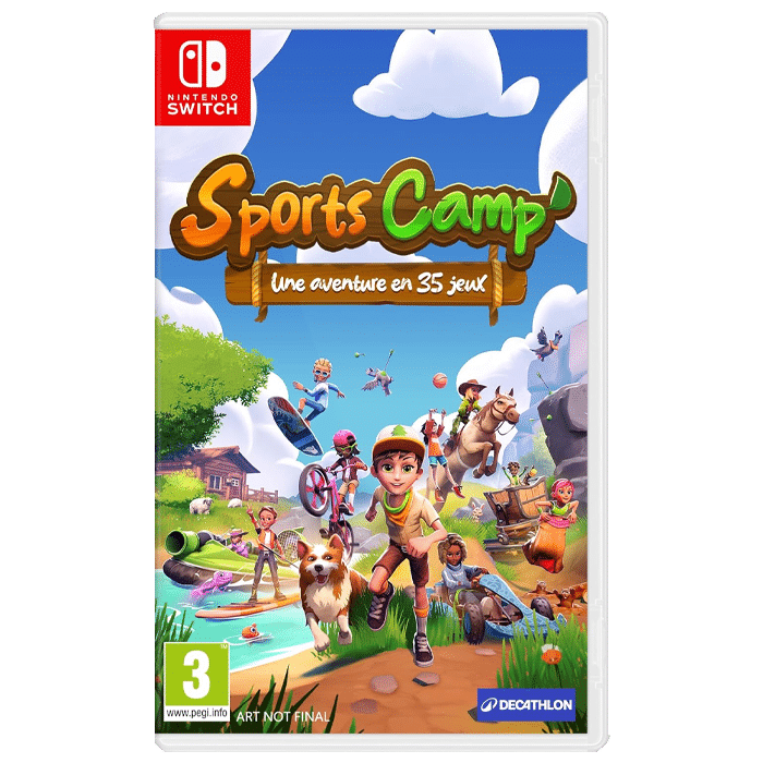 sports camp sur switch visuel produit