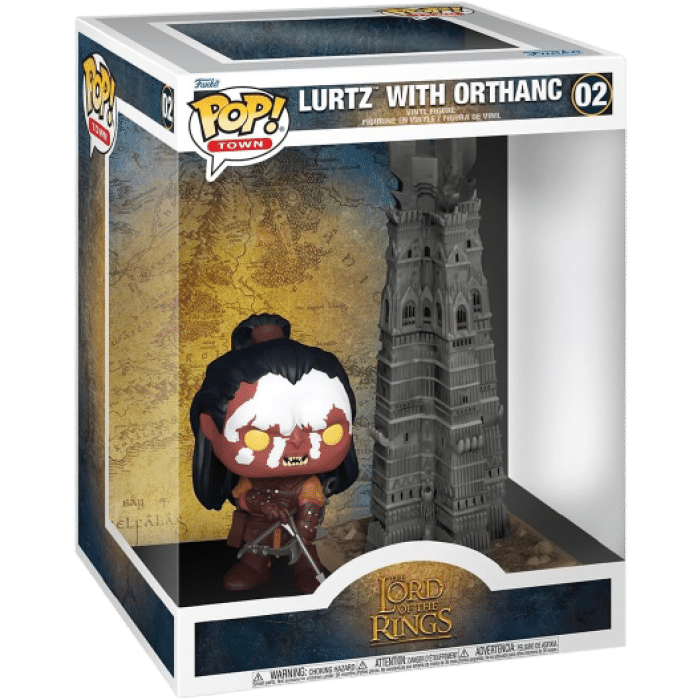 funko pop seigneur des anneaux lurtz avec tour visuel produit