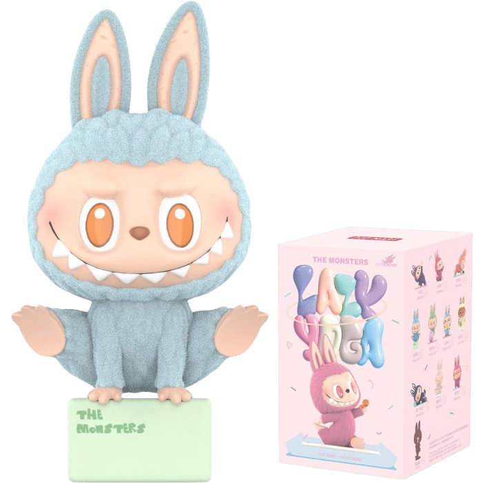 pop mart the monsters lazy yoga series figures visuel produit