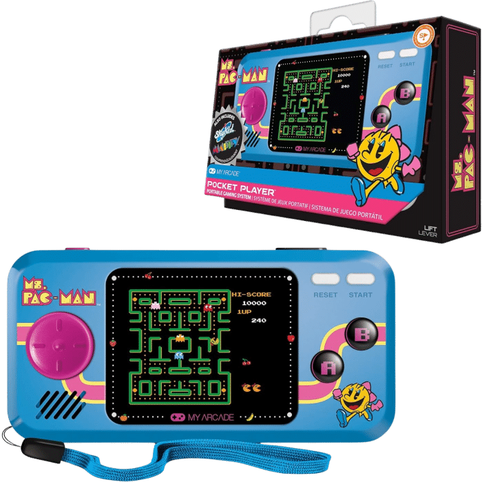console portable ms pac man pocket player visuel produit