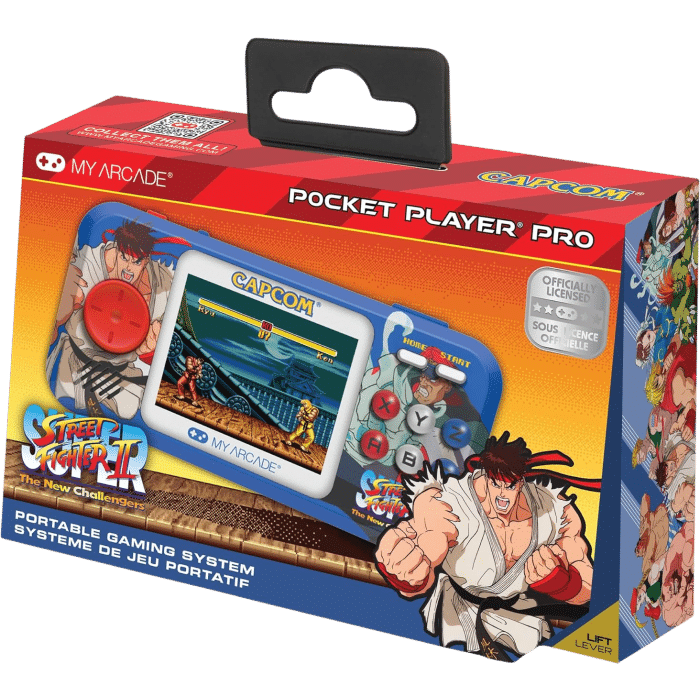 console portable super street fighter ii pocket player pro visuel produit