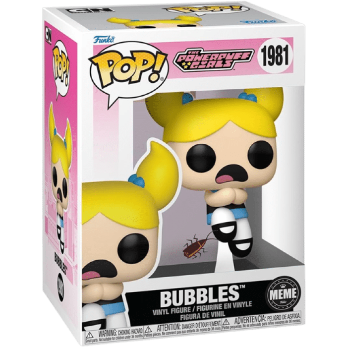 funko pop les super nanas bulle visuel produit
