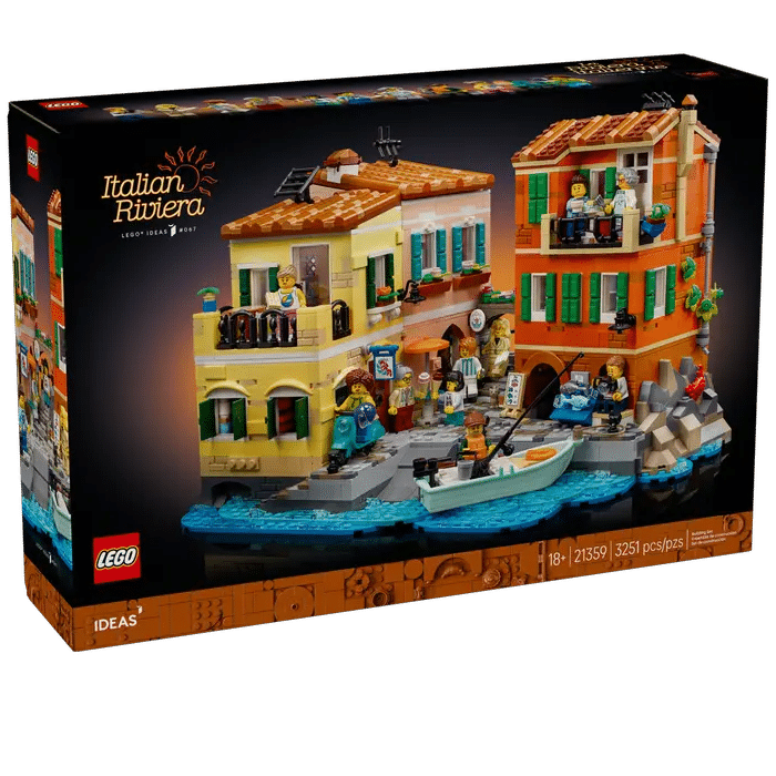 lego ideas riviera italienne 21359 visuel produit