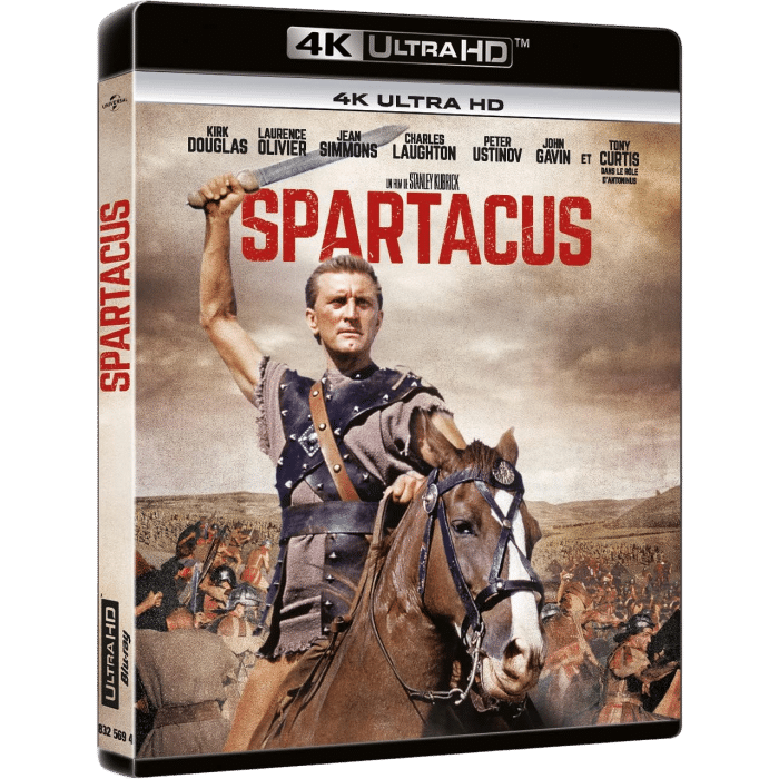SPARTACUS blu ray 4k produit def