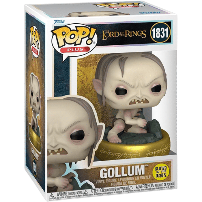 funko pop gollum glow seigneur des anneaux visuel produit