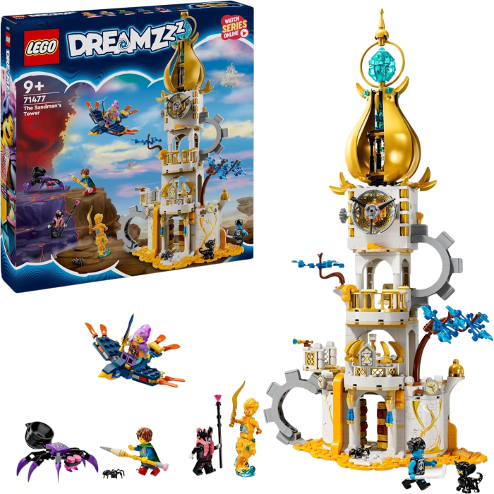 LEGO 71477 DREAMZzz Tour Marchand Sable def produit