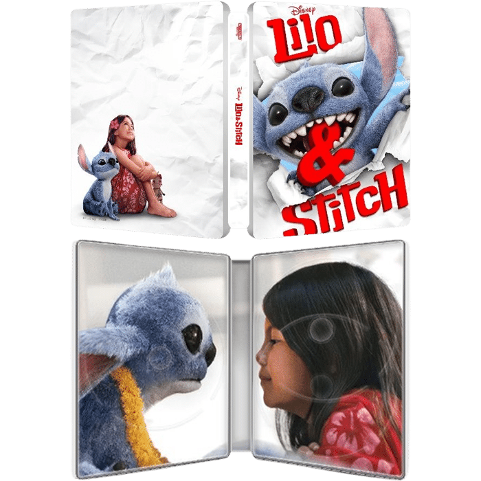lilo et stitch blu ray 4k steelbook visuel produit