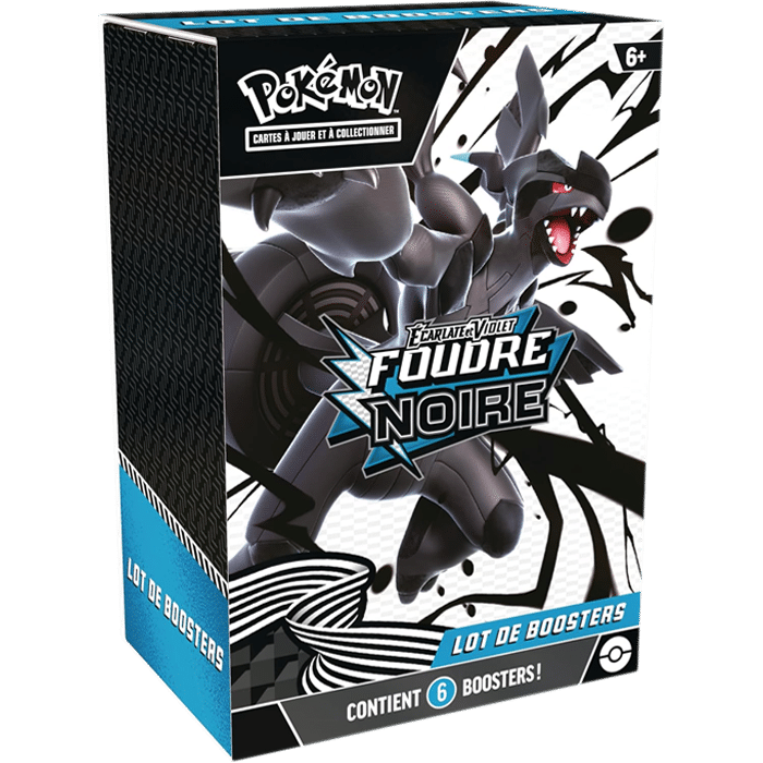 Pokémon EV 10.5 Bundle 6 Boosters Foudre Noire definitif produit