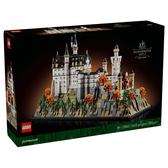 visuel produit lego architecture château de neuschwanstein 21063