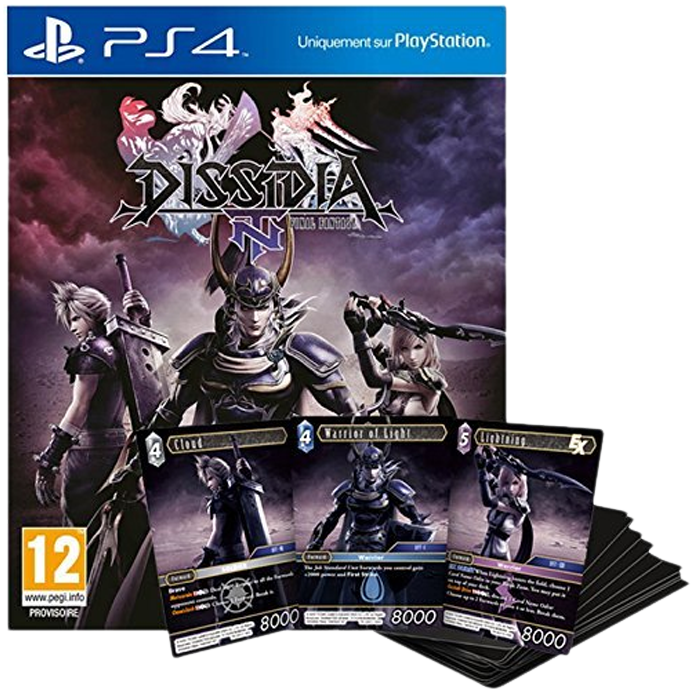dissidia nt ps4 3 cartes