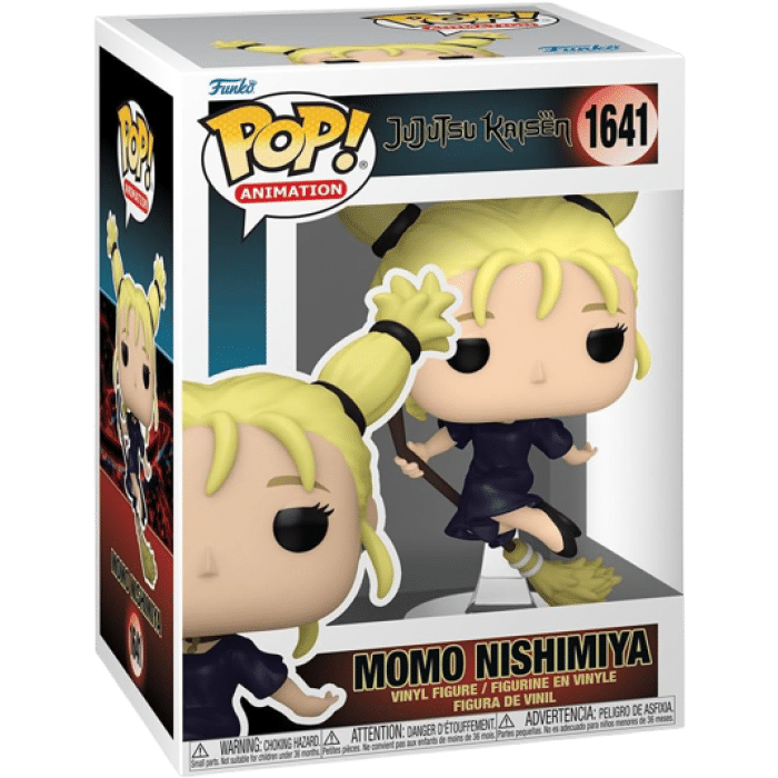 funko pop jujutsu kaisen momo nishimiya visuel produit