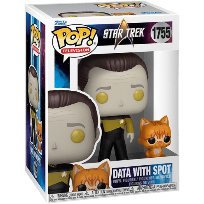 funko pop star trek the next generation data avec spot visuel produit