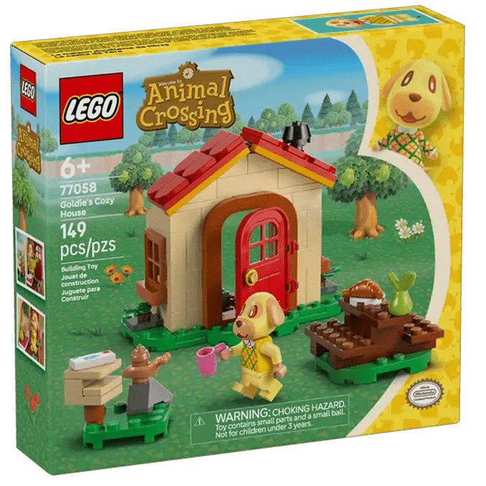 lego animal crossing maison douillette de mirza 77058 visuel produit
