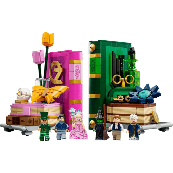 lego glinda elphaba bookends 75691 visuel produit