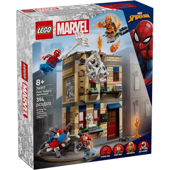 lego marvel lappartement de peter parker 76317 visuel produit