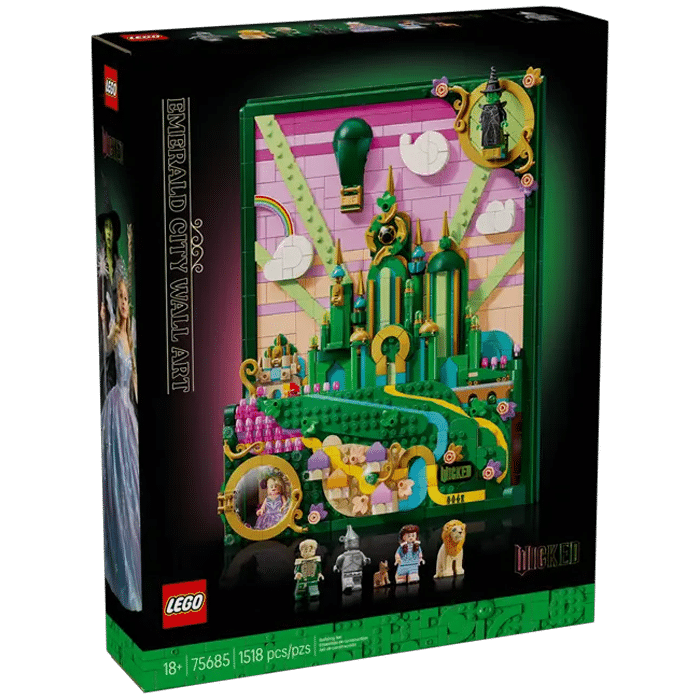 lego wicked tableau demerald city 75685 visuel produit