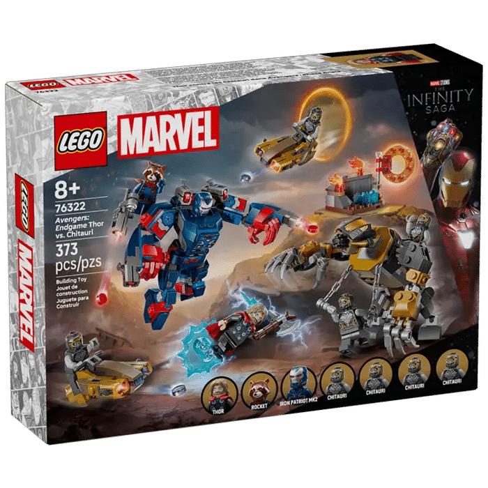 lego 76322 avengers endgame thor contre chitauri visuel produit