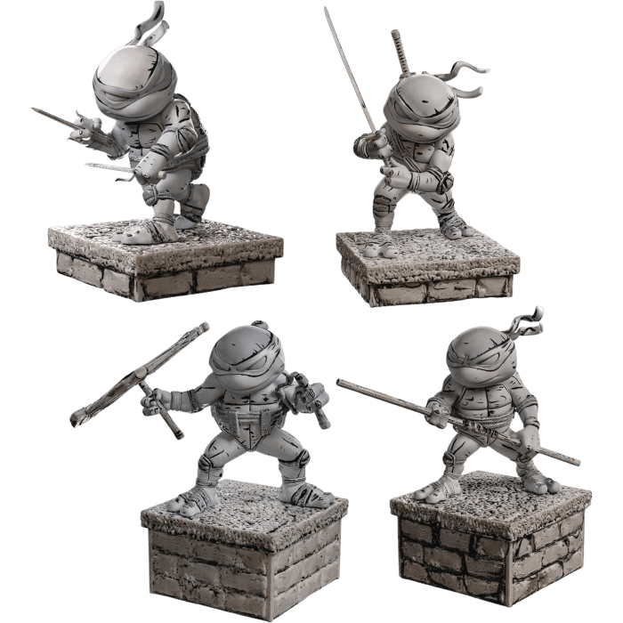teenage mutant ninja turtles minico previews exclusive visuel produit